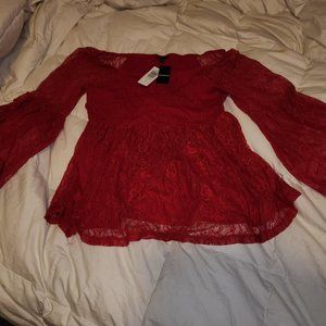 Red Torrid Blouse